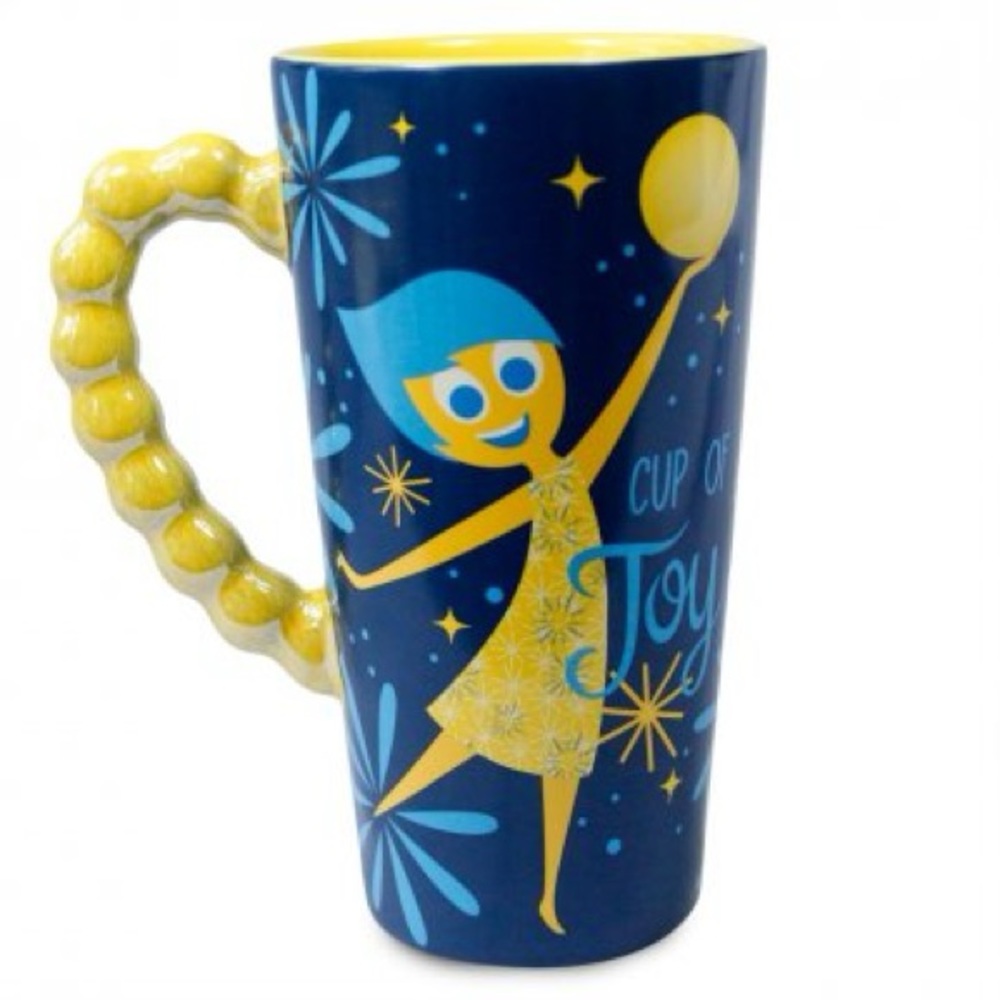💛💙Disney Pixar Inside Out Latte Coffee Mug💙💛